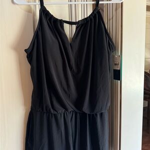 NWT Large romper style bathing suit